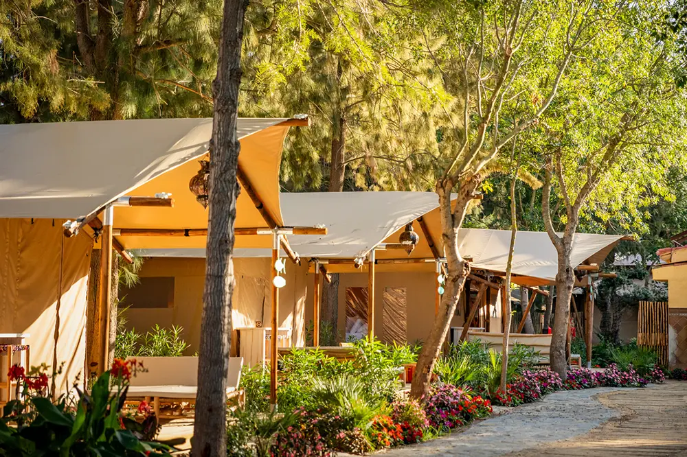 dunas tarifa beach resort-glamping tents-safari lodges-rustic natural setting